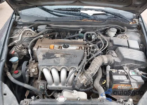 2004 Honda Accord 2.4 Lx из США, поврежденный, VIN 1HGCM56374A064957